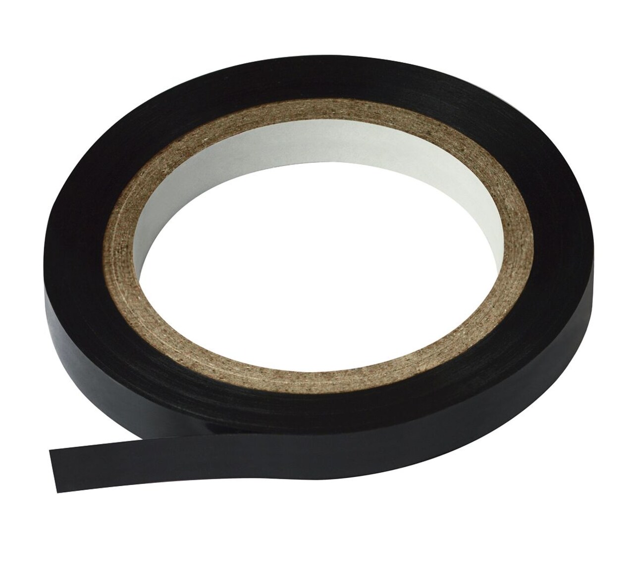 COSCO Art Graphic and Craft Tape Roll, Self-Adhesive, Gloss Black, 1/4" wide x 324" length